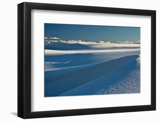 Afternoon Vista, White Sands National Monument, Alamogordo, New Mexico-Michel Hersen-Framed Photographic Print