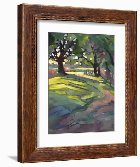 Afternoon Walk-Karen Mathison Schmidt-Framed Art Print