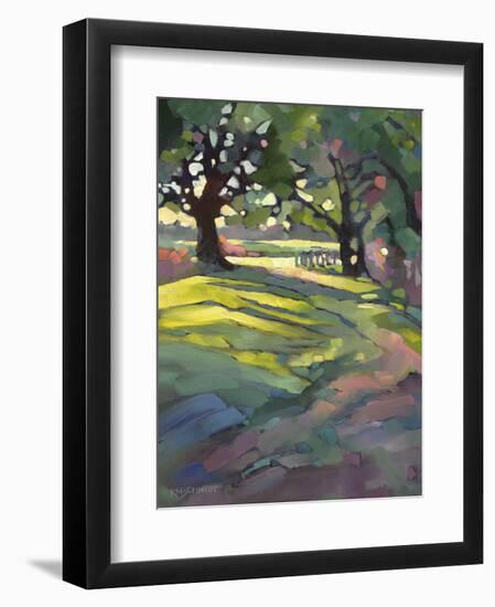 Afternoon Walk-Karen Mathison Schmidt-Framed Art Print