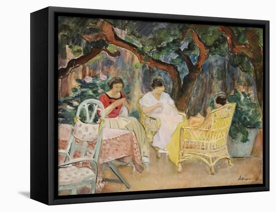 Afternoon-Henri Lebasque-Framed Premier Image Canvas