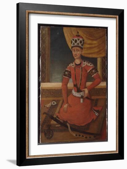 Aga Muhammad Khan Qajar, C.1820-Persian School-Framed Giclee Print