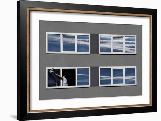 Again This Damn Airplanes-Darko Cuder-Framed Photographic Print