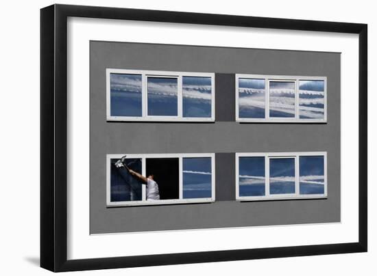 Again This Damn Airplanes-Darko Cuder-Framed Photographic Print