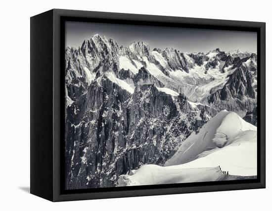 Against a Steep Background-Mihai Ian Nedelcu-Framed Premier Image Canvas