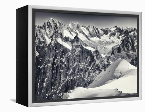 Against a Steep Background-Mihai Ian Nedelcu-Framed Premier Image Canvas