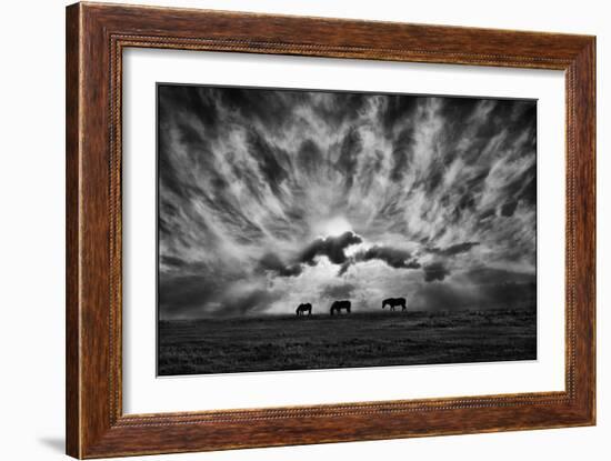 Against an Angry Sky-Adrian Campfield-Framed Photographic Print