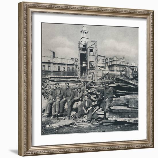 Against the ruins, 1941-Cecil Beaton-Framed Photographic Print