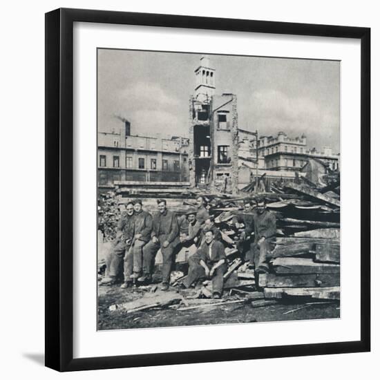 Against the ruins, 1941-Cecil Beaton-Framed Photographic Print