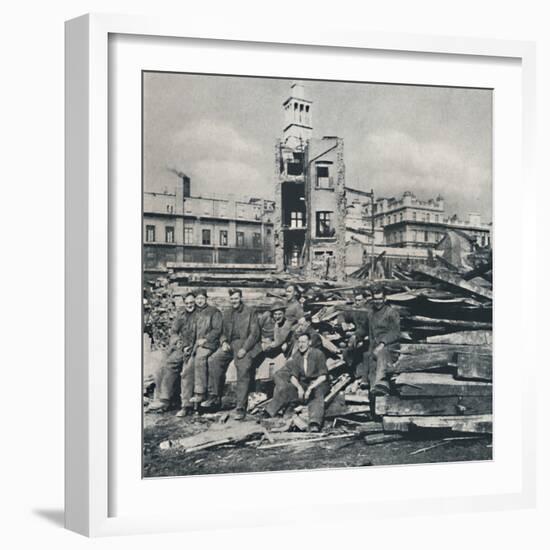 Against the ruins, 1941-Cecil Beaton-Framed Photographic Print