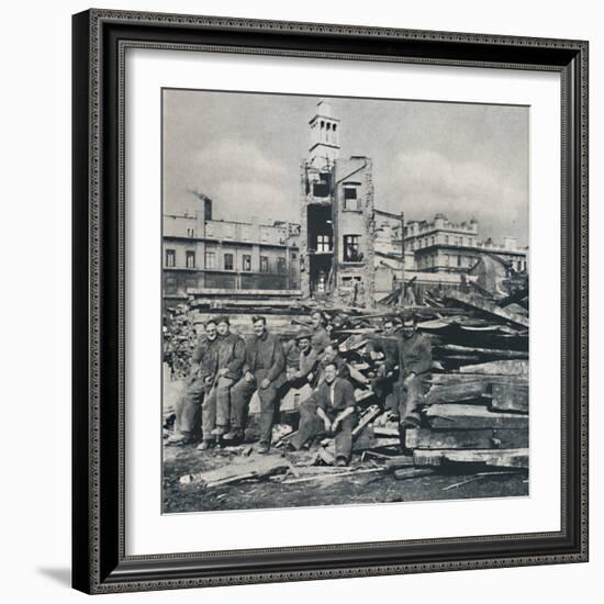 Against the ruins, 1941-Cecil Beaton-Framed Photographic Print