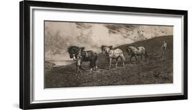 Against the Wind and Open Sky-Herbert Dicksee-Framed Premium Giclee Print