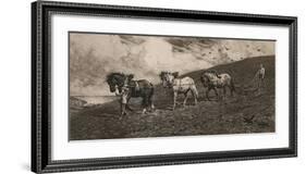 Against the Wind and Open Sky-Herbert Dicksee-Framed Premium Giclee Print