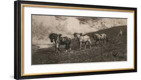 Against the Wind and Open Sky-Herbert Dicksee-Framed Premium Giclee Print