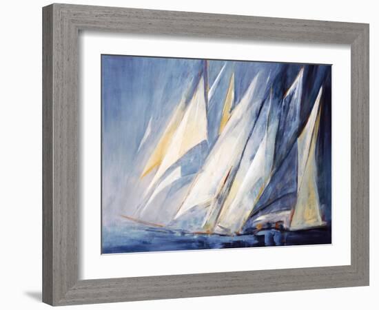 Against the Wind-María Antonia Torres-Framed Art Print