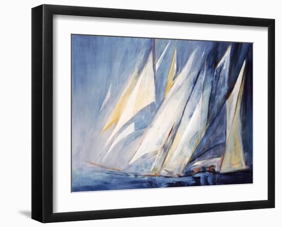 Against the Wind-María Antonia Torres-Framed Art Print