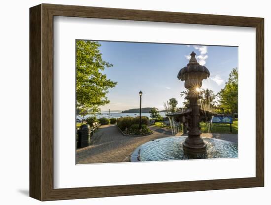 Agamont Park in Bar Harbor, Maine., Acadia National Park.-Jerry & Marcy Monkman-Framed Photographic Print
