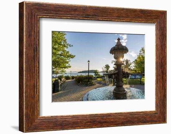 Agamont Park in Bar Harbor, Maine., Acadia National Park.-Jerry & Marcy Monkman-Framed Photographic Print