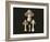 Agaricus Bulbosus Dark Background-John Stephenson and James Morss Churchill-Framed Giclee Print