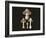 Agaricus Bulbosus Dark Background-John Stephenson and James Morss Churchill-Framed Giclee Print