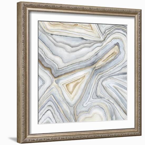 Agate Abstract I-Megan Meagher-Framed Art Print