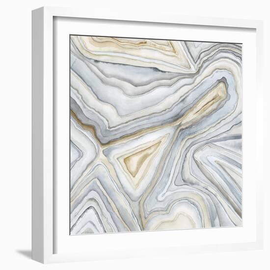 Agate Abstract I-Megan Meagher-Framed Art Print