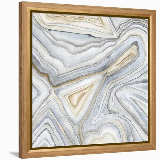 Agate Abstract I-Megan Meagher-Framed Stretched Canvas