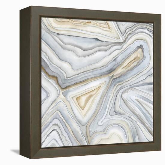 Agate Abstract I-Megan Meagher-Framed Stretched Canvas