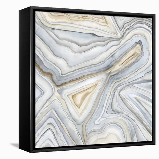 Agate Abstract I-Megan Meagher-Framed Stretched Canvas