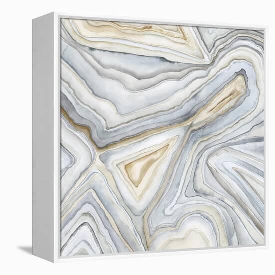 Agate Abstract I-Megan Meagher-Framed Stretched Canvas