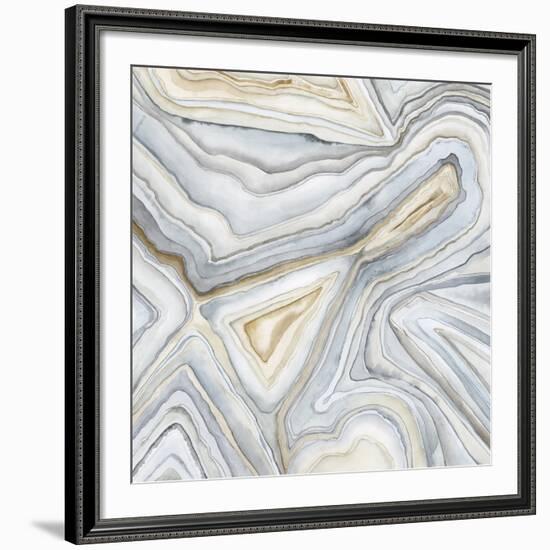 Agate Abstract I-Megan Meagher-Framed Art Print