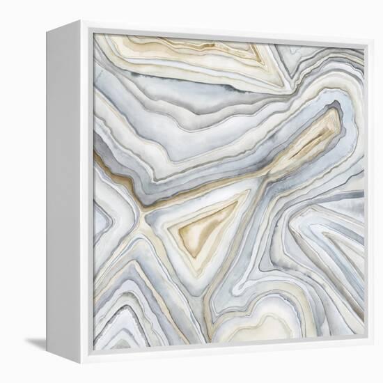 Agate Abstract I-Megan Meagher-Framed Stretched Canvas
