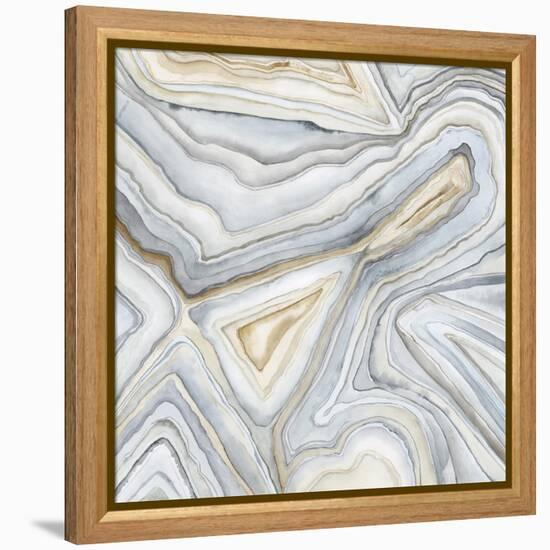 Agate Abstract I-Megan Meagher-Framed Stretched Canvas