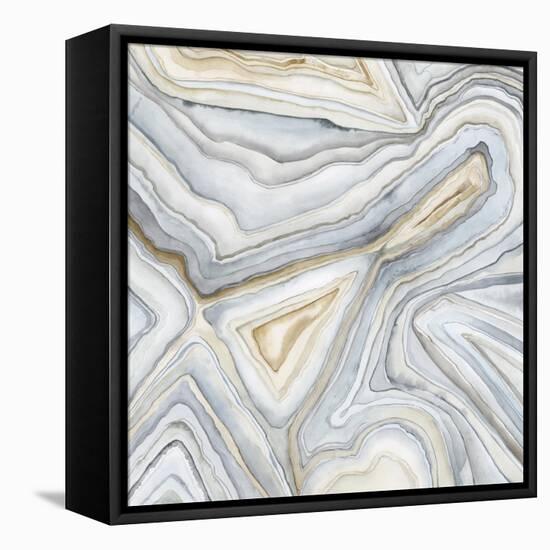 Agate Abstract I-Megan Meagher-Framed Stretched Canvas