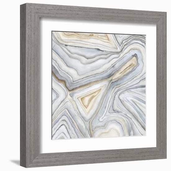 Agate Abstract I-Megan Meagher-Framed Art Print