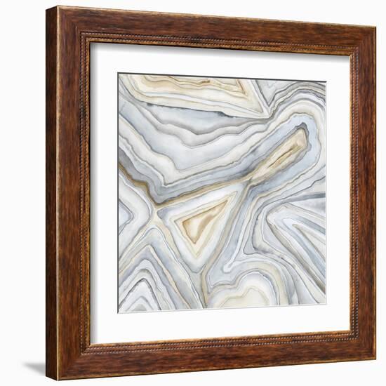 Agate Abstract I-Megan Meagher-Framed Art Print