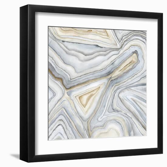 Agate Abstract I-Megan Meagher-Framed Art Print