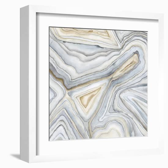 Agate Abstract I-Megan Meagher-Framed Art Print