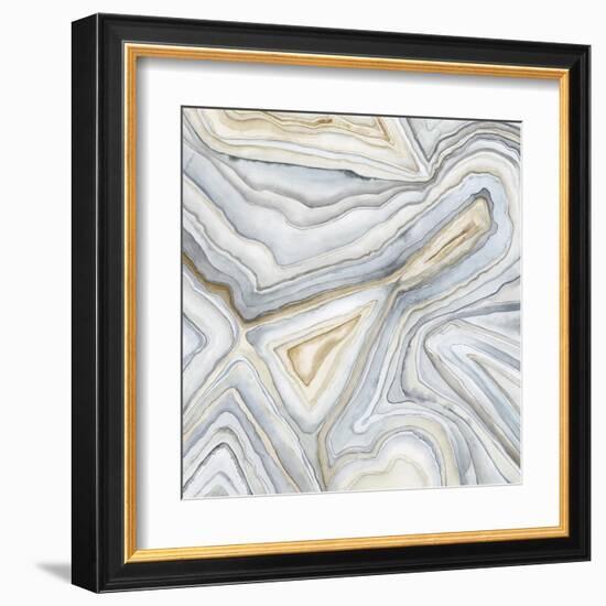 Agate Abstract I-Megan Meagher-Framed Art Print