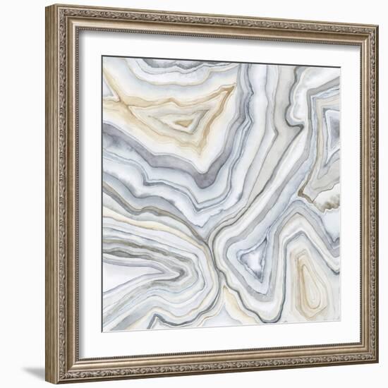 Agate Abstract II-Megan Meagher-Framed Premium Giclee Print