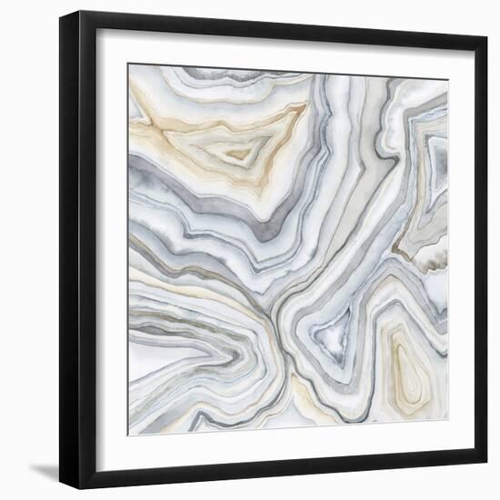 Agate Abstract II-Megan Meagher-Framed Premium Giclee Print