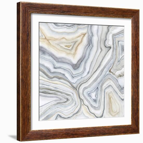 Agate Abstract II-Megan Meagher-Framed Art Print