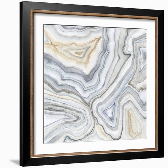 Agate Abstract II-Megan Meagher-Framed Art Print