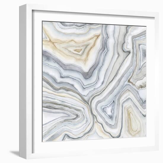 Agate Abstract II-Megan Meagher-Framed Art Print