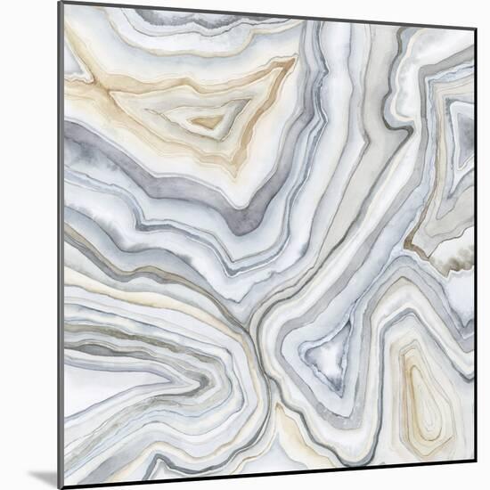 Agate Abstract II-Megan Meagher-Mounted Art Print