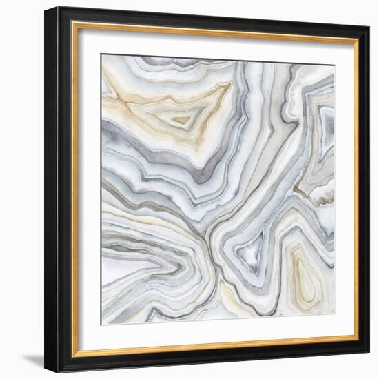 Agate Abstract II-Megan Meagher-Framed Art Print