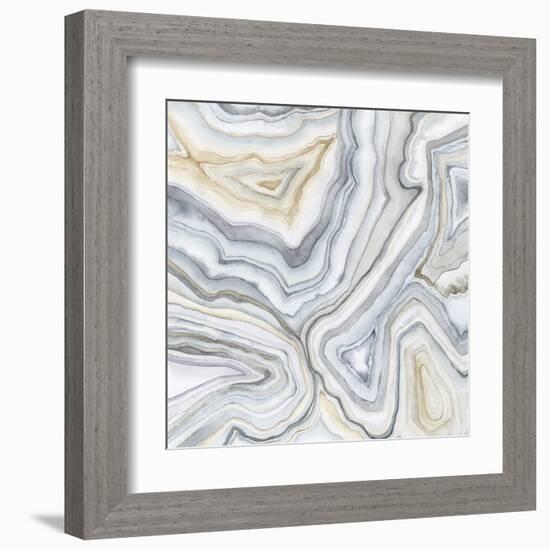 Agate Abstract II-Megan Meagher-Framed Art Print