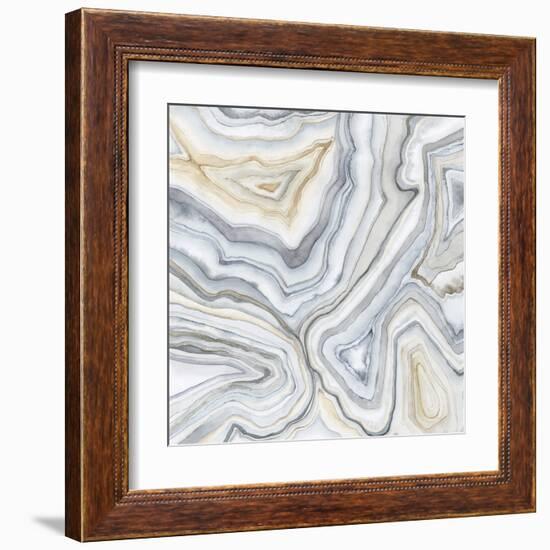 Agate Abstract II-Megan Meagher-Framed Art Print