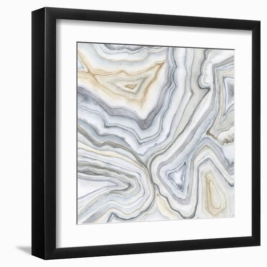 Agate Abstract II-Megan Meagher-Framed Art Print