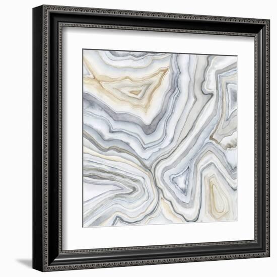 Agate Abstract II-Megan Meagher-Framed Art Print