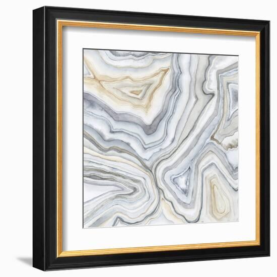 Agate Abstract II-Megan Meagher-Framed Art Print